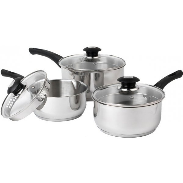 Sada riadu Russell Hobbs RH00542EU7 Easy Strain Pan Set 3 pcs