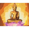 Diamantové maľovanie Diamondi - BUDDHA V LOTOSE II, 40x50 cm, vypnuté plátno na rám (605898B)