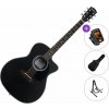 Pasadena PGC-100 SET Black Akustická gitara Jumbo