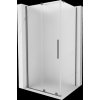 MEXEN/S - Velár sprchovací kút, posuvné dvere 120 x 70, dekor, grafit metal 871-120-070-31-95