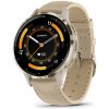 Garmin Venu 3S, French Gray/ Soft Gold-Leather Športové smart hodinky s GPS