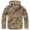 Pánska maskáčová bunda Brandit Fleece Pull Over Windbreaker - tactical camo S