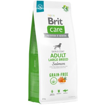 BRIT CARE Dog Grain-free Adult Large Breed Salmon 2x12kg