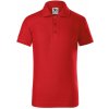 MALFINI PIQUE POLO 222 / Detská polokošeľa - červená 158