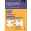 Evaluativní přístupy v mediaci - Martina Doležalová, Andrea Matoušková