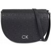Calvin Klein kabelka z prírodnej kože čierna
