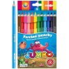 Pastelky JUNIOR Ocean World JUMBO trojhranné - sada 12 ks