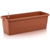 PLASTKON Samozavlažovací truhlík GARDENIE SMART 60x22,5x19,5 cm terakota