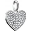 THOMAS SABO CONNECT prívesok charm Pavé-heart silver CC1277-051-14