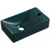 Sapho Margitha Umývátko 38 cm, otvor pro baterii vpravo, petrolejová MGT38220
