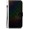 Peňaženkové puzdro Solid Color na Huawei Y5 (2019) - čierná