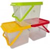 Vedro UH 6,3l 19x22x24 cm hranaté s vekom KLC