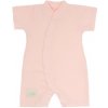 ESITO Letný overal pre bábätko mušelín Pink Veľ. 74