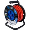 Predlžovací kábel 25m na bubne 3x2,5mm IP20 PVC Pro-Tech TOOLS 13805