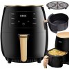 BEZTUKOVÁ FRITÉZA AIR FRYER VEĽA PROGRAMOV 6 L RÚRA 4V1 2400W