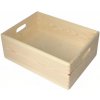 Drevená prepravka 40 x 30 x 14 cm (drevená debnička)