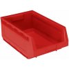 Manutan Plastový box Expert 19 x 30,3 x 48,5 cm, červený