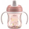 Chicco Training Cup tréningový hrnček s držadlami Pink 200 ml