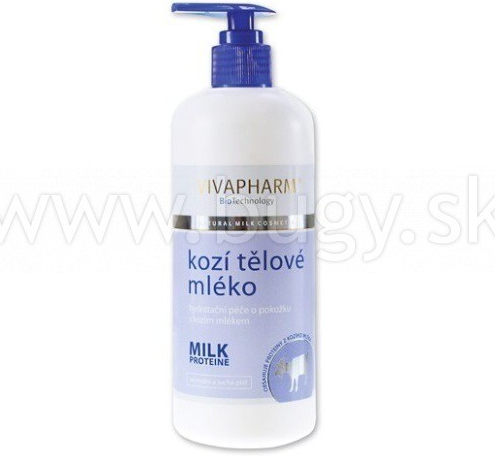 Vivapharm Kozie telové hydratačné mlieko 400 ml od 4,54 € - Heureka.sk