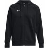 Dámska športová rozopínací mikina Under Armour RIVAL FLEECE FZ HOODIE W čierna 1379497-001 - S