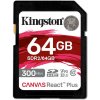 Kingston SDXC 64 GB Canvas React Plus SDR2/64GB