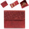 Dámska kožená peňaženka vintage červená malá Paolo Peruzzi T-114-HRD