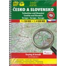 Česko a Slovensko 1:150 000 1:4 000 000 freytag a berndt