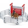 Schleich 41419 Kovboj na býku v ohrade