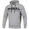 PitBull West Coast - pánská KP mikina French Terry TNT šedý melír 3XL