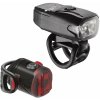Lezyne set svetiel KTV DRIVE a FEMTO USB čierne