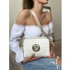 Laura Biaggi prešívaná crossbody DX-KB77-whitePIK Biela