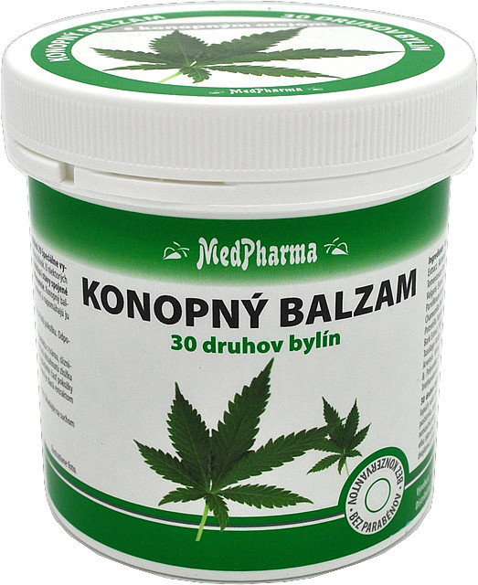 MedPharma konopný balzam 250 ml 30 druhov bylín