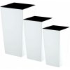 Kvetináč plast biely Kadax 29 cm x 29 x 57,5 cm