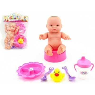 Teddies bábika miminko s doplňky