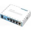 MikroTik hAP ac lite, 650MHz CPU, 64MB RAM, 5x LAN, 2.4 + 5GHz Wi-Fi 802.11b/g/n/ac, vč. L4 RB952Ui-5ac2nD