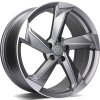 Carbonado Carbonado TWIST 8x18 5x112 ET35 Matt Anthracite Front Polished 66.45