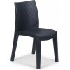 FIELDMANN FDZN 3020 50003550 - plastová stolička LADY v prevedení umelý ratan, rozmery 55 x 48 x 86 cm