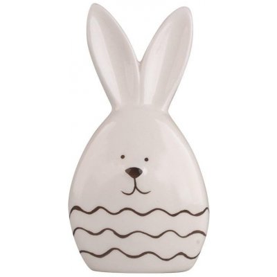 Zajac z keramiky na postavenie 6,5 x 4 x 12,5 cm