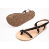 Froddo BAREFOOT SANDÁLE FRODDO FLEXY W VIBRAM - BLACK Veľkosť: 42, Vnútorná dĺžka topánky v cm: 28.1, Vnútorná šírka topánky v cm: 9.6