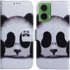 Peňaženkové 3D puzdro na Moto G35 - Panda