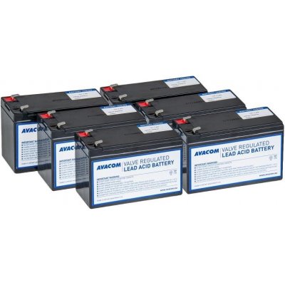 Avacom AVA-RBP06-12072-KIT set batérií pre UPS AEG, CyberPower, EATON, Effekta, FSP Fortron, Legrand AVA-RBP06-12072-KIT