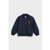 BUNDA GANT QUILTED VARSITY JACKET EVENING BLUE