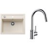 Set Blanco Dalago 6 + Blanco Mida-S Chróm biela soft