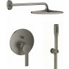 Súprava horná sprcha so sprchovacím ramenom Grohe Rainshower 26558AL0, vaňová/sprchová batéria Grohe Lineare 24064AL1, 26658AL0, 27400AL0, 28362A01