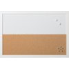 Kombinovaná tabuľa Victoria Elements magnetická korková 60x40 cm biely rám