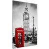 Vertikálny foto obraz akryl do obývačky Big Ben Londýn 50x100 cm