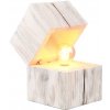 TRIO 514110101 TREASURE stolná lampička V160mm 1xE14 biela