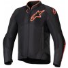 Bunda VIPER AIR V4, ALPINESTARS (černá/červená fluo, vel. 3XL)