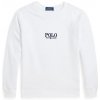 Detská bavlnená mikina Polo Ralph Lauren 323958154001 biela 136-138