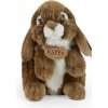 Rappa Plyšový králik hnedý stojace 18 cm ECO-FRIENDLY